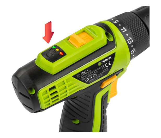 FIELDMANN Wkrętarka akumulatorowa 12V Fieldmann FDV 10250-A - 1510669 - zdjęcie 3